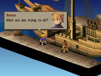 une photo d'Ã©cran de Final Fantasy Tactics sur Sony Playstation